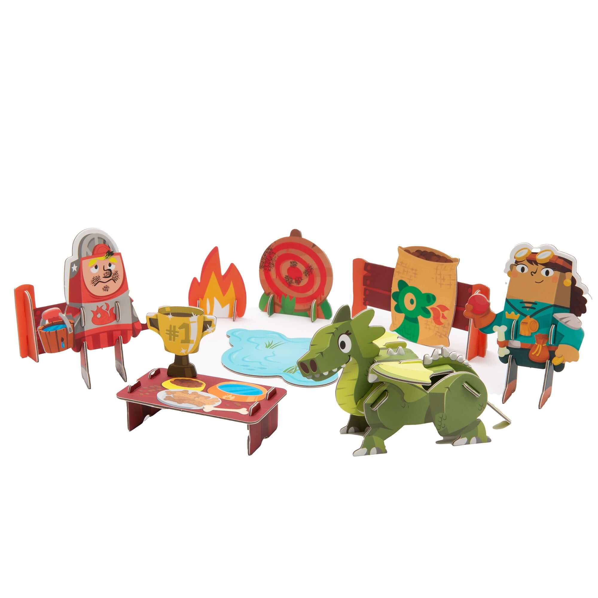 Dragon Trainer Toy Playset for Kids