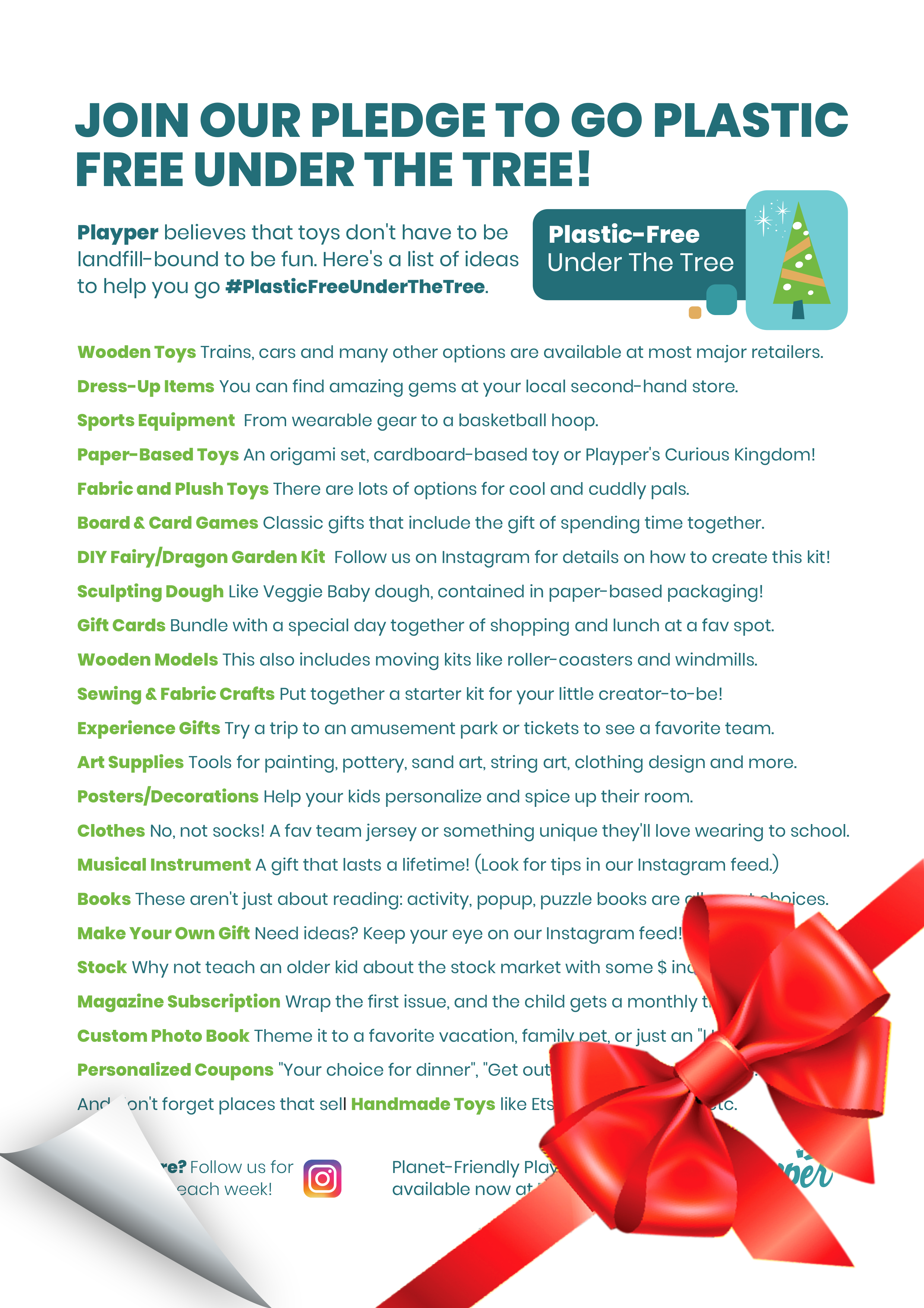 Plastic-Free Under the Tree: Join the Movement!