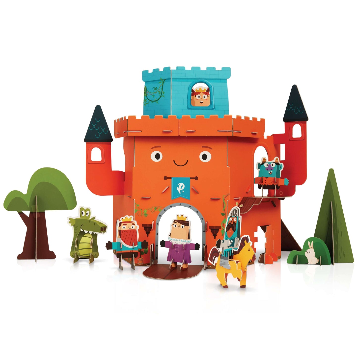 Castle Toy Playset for Kids Playper Curious Kingdom 