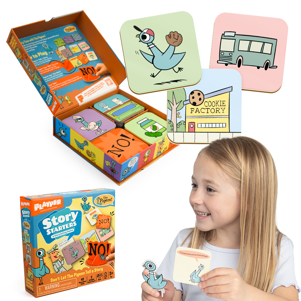 Story Starters: Create a Story Cards for Kids - The Pigeon Edition