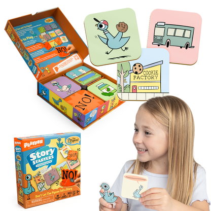 Story Starters: Create a Story Cards for Kids - The Pigeon Edition