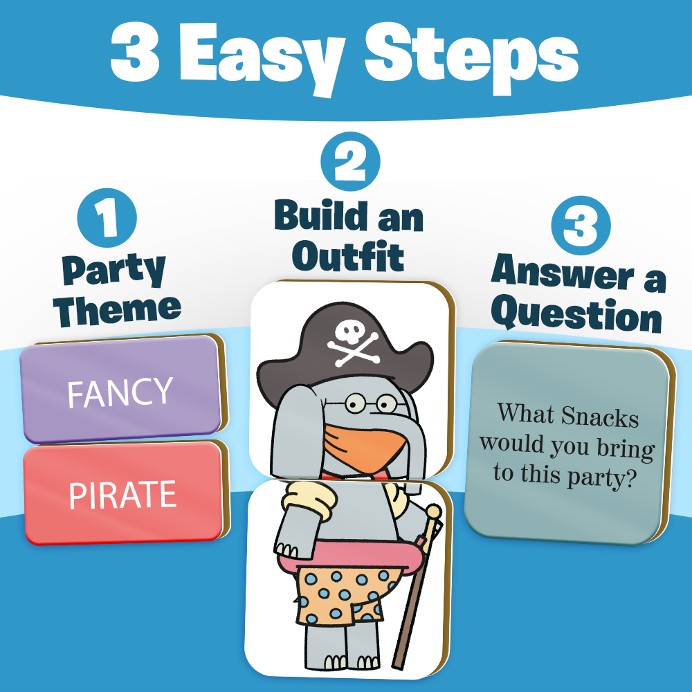 Elephant & Piggie: I Know Parties! Party Game