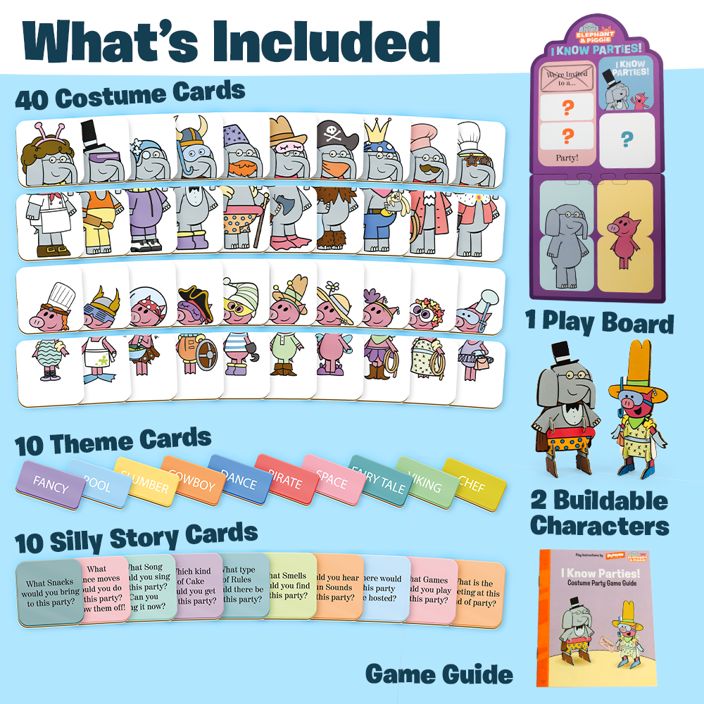 Elephant & Piggie: I Know Parties! Party Game