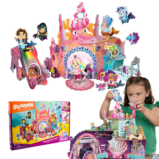Coral Castle: Majestic Mermaids Buildable Playset