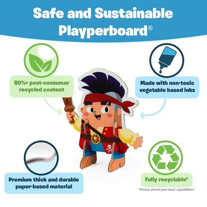Banana-Rama Pirate Ship: Plucky Pirates Buildable Playset