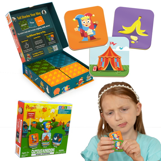 Story Starters: Create a Story Cards for Kids - Jasper Edition