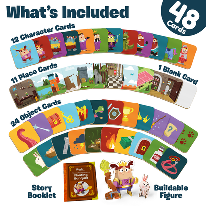 Story Starters: Create a Story Cards for Kids - Princess Petunia Edition