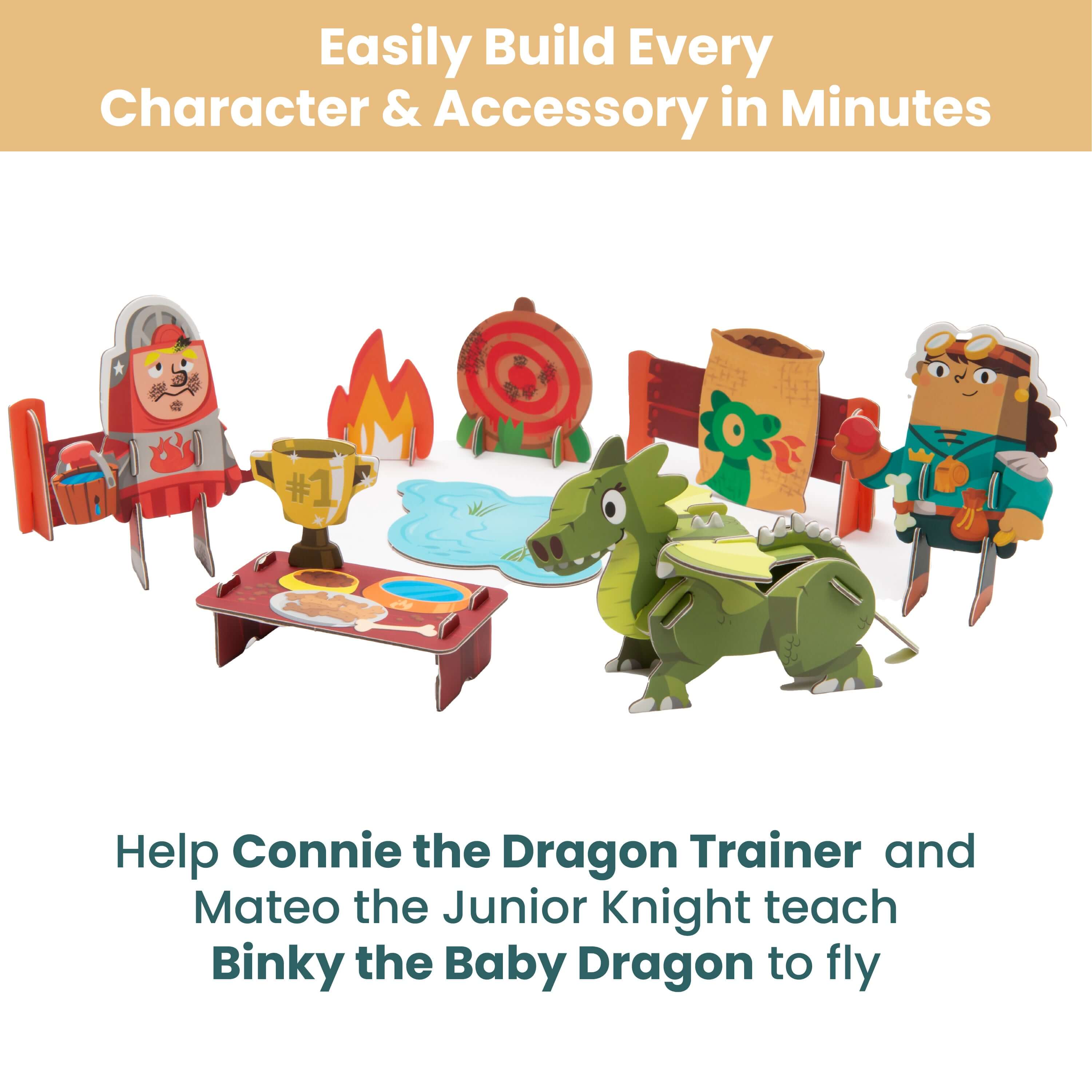 Curious Kingdom: Dragon Trainer Playset