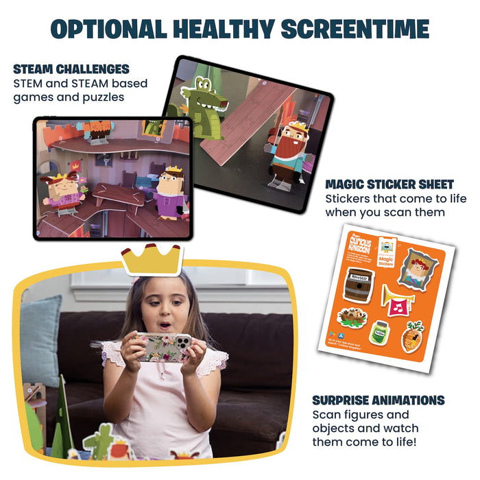 STEAM Challenges Healthy Screentime App Interactive Kids toy