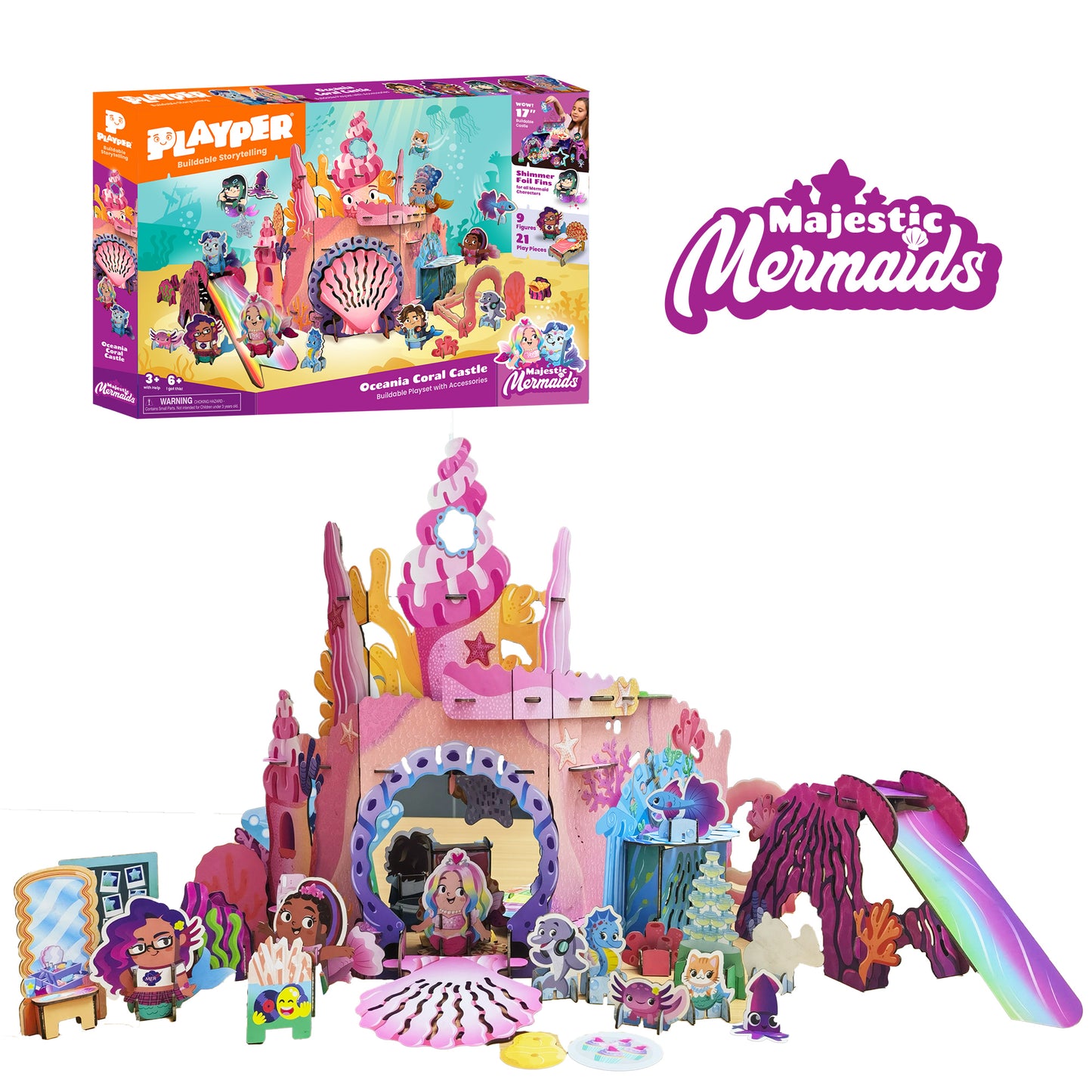 Majestic Mermaids Coral Castle Playset (Pre-Order)