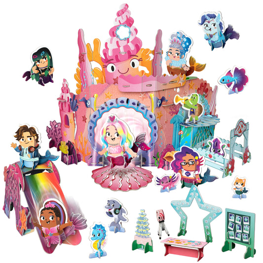 Buildable Toys for girls  Mermaid Castle Playset