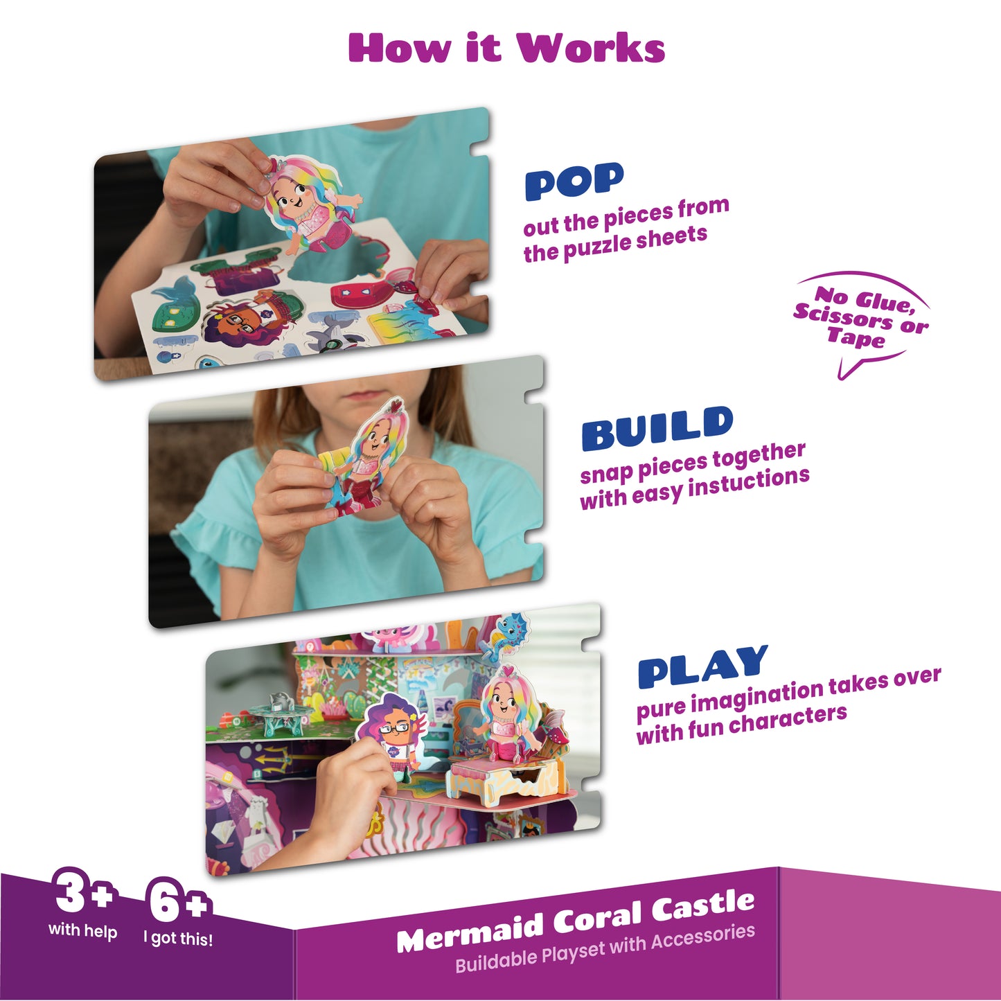 How to build the coral castle playset by playper